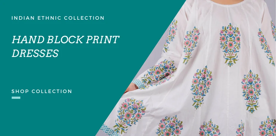 hand block printed dresses